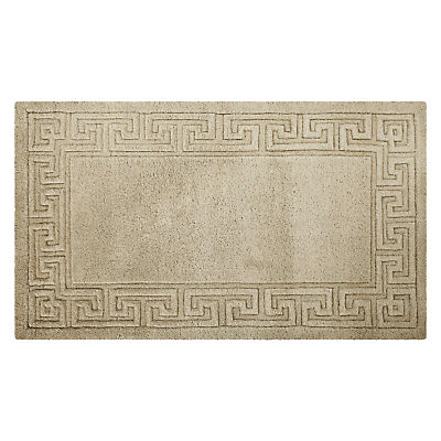 Madras Greek Key Rugs, Cream Cream Madras Greek Key Rugs, Cream Cream